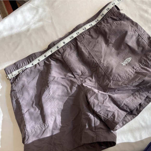 AFTCO Women’s Original Fishing Cargo Shorts Size 8 Grey Summer Fishing Outdoors - Picture 4 of 7